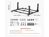 Jeep Storage Cart, 4s Moveable Storage Cart Rack with Thickened Rubber Cushion, Sturdy Car V952-CMTCBPXCZ4PCBKV5WV0