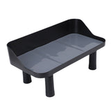 Adjustable Elevated Pet Bowl Lifting Anti Tip Plastic Neck Protection Dog Cat Food Bowl Raised V1294-YM0901-3117250054011