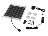 Solar Water Pump Kit 20W Submersible for Fountain Pond Bird Bath Irrigation Adjustable Water Volume V1294-YM0706-3111230186411