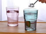 Glass Cups with Lids and Glass Straws, 20 Oz High Borosilicate Tumbler Glass Iced Coffee, Wide Mouth V1369-AZ3-W-20293