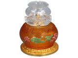 Buddhist Temple Flower Light Glazed Buddha Oil Lamp for Churches Temple Shops Sacrifices V1294-YM0715-3115210269211