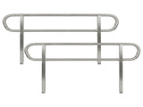 Kartrite Aluminium Safety Handrails for Kartrite 5ft Wheelchair Ramp WCR-01H-5FT-HND