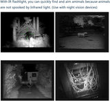 IR LED Illuminator Flashlight Zoomable 940nm Infrared Night V1259-DP01-A-579