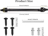 14 inch automatically closing gate spring hardware Adjustable metal spring closer for light to heavy V1259-DP01-BO-241