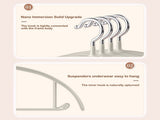 Premium Velvet Hangers, Heavyduty- Non Slip No Shoulder Bump Suit Hanger - Chrome Hooks,Space Saving V1189-LWWAL-20260401-06909