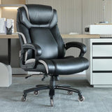 Heavy Duty Executive Office Chair with Cutting-edge Adjustable Lumbar Support for Long Hours, Big V952-LBYZXKPGKDJZBI124V0