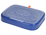 24 Eggs Containers ABS Egg Tray Storage Box Refrigerator Organizer Bins with Breathable VentsDark V1294-YM0523-3113210304213