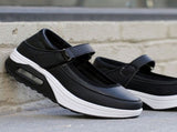 Women's Lightweight Shockproof Running Shoes, 1 Pair Black Sneakers for Fitness, Outdoor Sports and V1192-AZ-W-22538