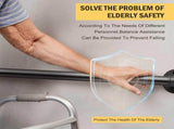 Black Industrial Pipe Handrail Wall Mounted for Indoor Stairs Modern Design, 50 cm V1237-ZY-917-232