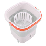 Mini Washing Machine Foldable Small Washing Machine Wash and Dry with Drain Basket for Kids Clothes V1294-YM0901-3113230159414