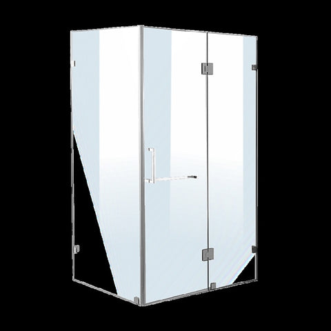 1200 x 800mm Frameless 10mm Glass Shower Screen By Della Francesca V63-831161