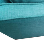 3 Seater Sofa Teal Fabric Lounge Set for Living Room Couch with Wooden Frame V43-SOF-YOKTL3S