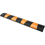 Rubber Speed Bump, 1 Pack 2 Channel Speed Bump Hump, 72.8" Long Modular Speed Bump Rated 22000 LBS V952-YCZDLCG721PCSMUYHV0