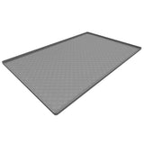 Pet Silicone Food Mat for Cat and Waterproof, Pet Placemat with Rim for Food and Water Bowls, V1369-AZ3-W-08679