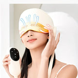 6-Zone Airbag Heat Therapy Head & Eye Massager Precise Kneading Relaxes Neck and Head, Three-Level V1232-TBAMY-001