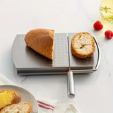 Stainless steel multi-function slicer, precise for even slicing, silicone suction cup for anti-slip V1232-QPQ-001