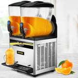 Commercial Slush Machine Margarita Slush Maker 2x15L Frozen Drink Machine V952-SY15L800W220VNTYYV3