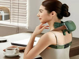 Wireless 4D Bionic 10-Fingers Shoulder & Neck Massager - EMS Micro-current & Vibration Neck Reliever V888-ELOSUNG42708