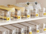 Shoe Slots Organizer for Closet, Shoe Stacker Organizer Double Layer Stack Shoe Rack, Shoe Display V1258-DP02-C-625
