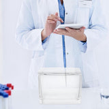 Efficient Glass Staining Jar for 20 Slides, Transparent and Durable for Lab Use V1369-AZ3-W-17230