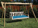 Bench Cushion for Indoor Outdoor, Waterproof Swing Cushion, Thicken Patio Bench Rocking Seat Pad for V1370-AZ4-19392