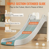 Toddler Slide, Kid Slide for Toddlers Age 1-12 with Climbable Ladders & Bus Playhouse, Indoor V952-SNETHTHTRKJTDKYP4V0