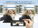 4K Digital Camera with Autofocus Anti-Shake Black V1142-LP1005007010522220