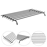 Metal Heat Resistant Trivet for Kitchen Countertop Hot Pan Protection Black V1366-AZ2-W-17487