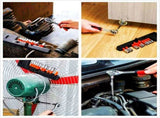 12PCS Portable 1/2 Inch Ratchet Socket Wrench Set - 10 Sizes Metric Socket Set, Quick Release V888-ELOSUNG52199