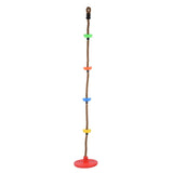Disc Swing Seat Climbing Rope Colorful High Strength for Kids Children Indoors Outdoors V1294-YM0714-3116210074311