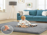 CARLA HOME Baby Play Mat 200x300cm, Thick Foam Crawling Mat, Infants, Grey V178-36549