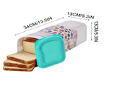 Bread Box with Airtight Lid, Storage Container, Loaf Storage Dispenser, Plastic Sandwich V1189-LWWAL-20260325-00680