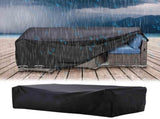 Patio Furniture Covers, Waterproof Rectangular Outdoor Dining Table and Chair Cover, Windproof and V1370-AZ4-19425