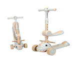 BoPeep Foldable Kids Scooter Flip-able Seat Beige KD1137-LG