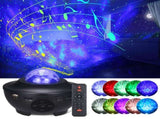 Starry Projector Light Wi-Fi Connection Smartphone APP Adjustable 21 Lighting Modes Remote V1294-YM0901-LT158US