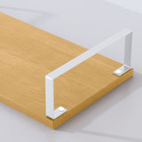 SOGA 2X 40cm Wood Computer Monitor Elevated Stand Desktop Support Station Rack LEVEL003X2