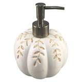 Halloween Autumn Pumpkin Soap Dispenser Ceramic Refillable Liquid Hand Soap Container Farmhouse Home V1369-AZ3-W-14904