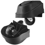 2-Pack 12388 Foot Caster & 12293 Caster Kit for 6 & 16 Gallon Wet/Dry Vac Plate-Casters V1366-AZ2-W-14338