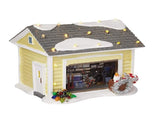 Christmas Village House LED Lighted Desk Building Resin House Statue Ornaments for Tabletop V1294-YM0512-221114TW02-1