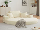 Multifunctional Round convertible Sofa Bed - Beige V1316-W2353P426564