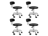 Levede 4x Salon Stool Swivel Bar Stools BR1057-BKX4