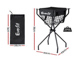 Everfit Portable Ball Cart Foldable Pickleball Tennis Baseball Softball PB-B-CART-BK