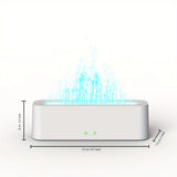 aromatherapy essential oil diffuser, humidifier, 400ml, full-color LED lights, timer auto shut-off, V1347-730-42229-WHT-D