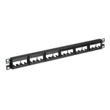 Patch Panel, Mini-Com, Rack Mt, 24 Port V1202-V1-PANCPPL24WBLY
