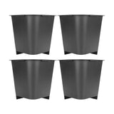 4 Pcs 8in Trapezoid Heavy Duty Bed Chair Risers Feet Leg Lift Furniture Extra Raisers Stand V1294-YM0901-3114230085611