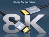 BENFEI 000358GY-10M 8K V2.1 HDMI Male to HDMI Male Cable, Aluminum Shell Nylon Braided Certified V28-ELEBEN000358GY10M
