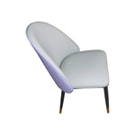 2X Dining Chairs Purple Colour Premium Leatherette Carbon Steel Frame Firm Support V43-DC-SHL