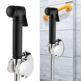 G1/2in Thread Handheld Toilet Bidet Sprayer Set Kit Copper Hand Bidet Hose Holder Bathroom V1294-YM0901-3112200105711