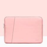Double-Layer Leather Laptop Bag - Pink - Fits 13 / 13.3 / 14 Inch PRL-4531475950DBT