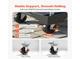 Foldable Push Cart Dolly, 149.69 kg Capacity, Folding Truck with Swivel Wheels, Moving V952-ZDPBC330LBSLTUW2Q001V0